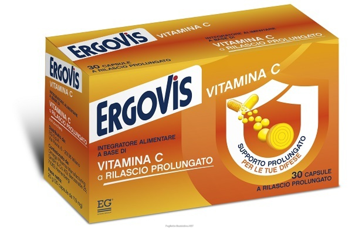 Acquista Online ergovis vitamina c 30 capsule e Cerca l'offerta più bassa