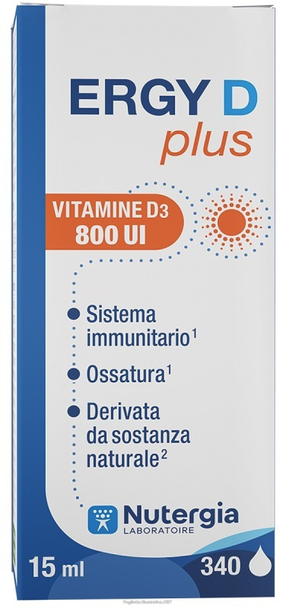 Acquista Online ergy d plus integratore di vitamina d per il sistema immunitario e le ossa 15ml e Cerca l'offerta più bassa