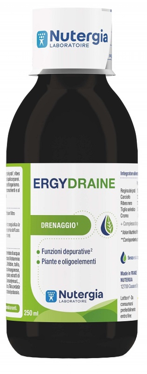 Acquista Online Ergydraine integratore per il drenaggio dei liquidi e le funzioni depurative 250ml e Cerca l'offerta più bassa