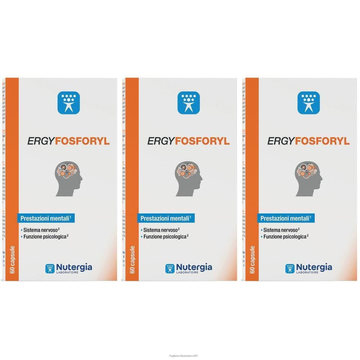 Acquista Online Ergyfosforyl 3x60 Pezzi Capsule e Cerca l'offerta più bassa