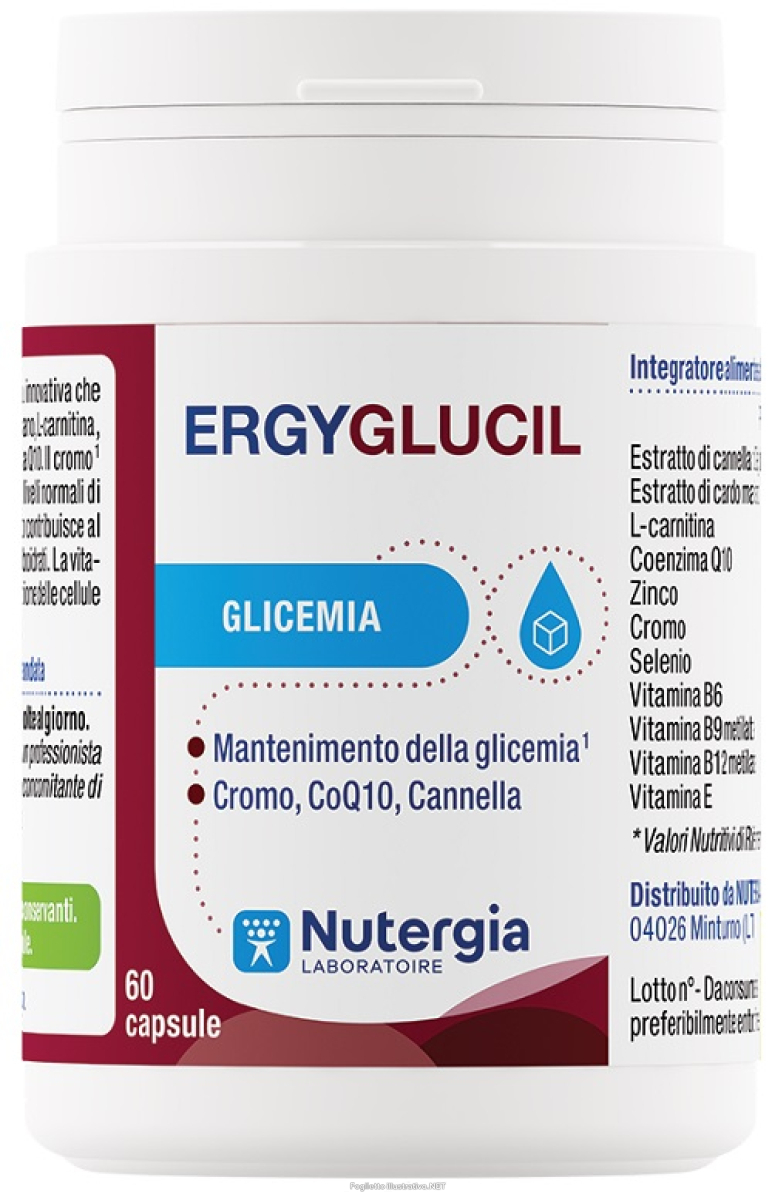 Acquista Online ergyglucil 60 capsule e Cerca l'offerta più bassa