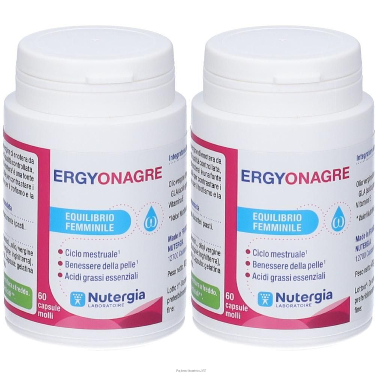Acquista Online ergyonagre 60 capsule 2x60 pz e Cerca l'offerta più bassa