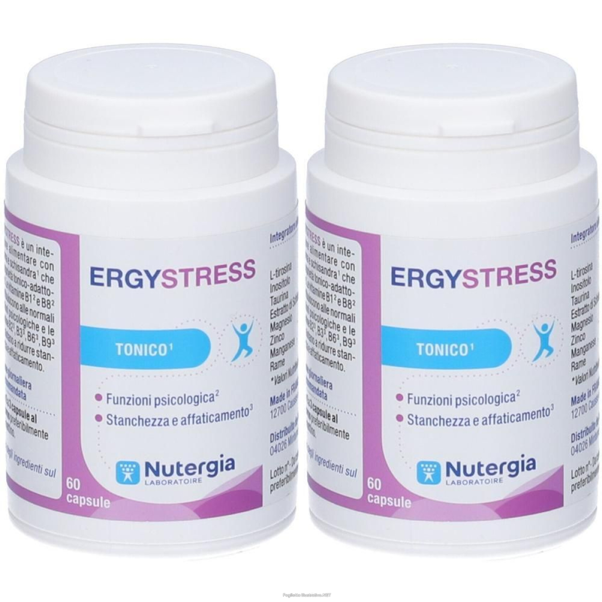 Acquista Online ergystress capsule 2x60 pz e Cerca l'offerta più bassa