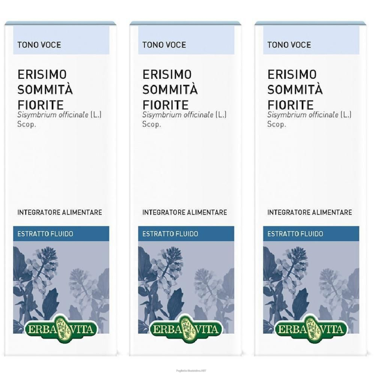 Acquista Online Erisimo Estratto Fluido 3x50 ml Lozione e Cerca l'offerta più bassa