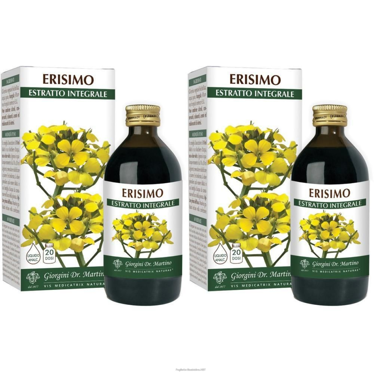 Acquista Online Erisimo Estratto Integrale 200 ml 2x200 ml Soluzione e Cerca l'offerta più bassa
