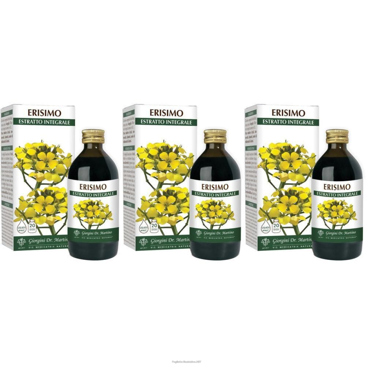 Acquista Online Erisimo Estratto Integrale 200 ml 3x200 ml Soluzione e Cerca l'offerta più bassa