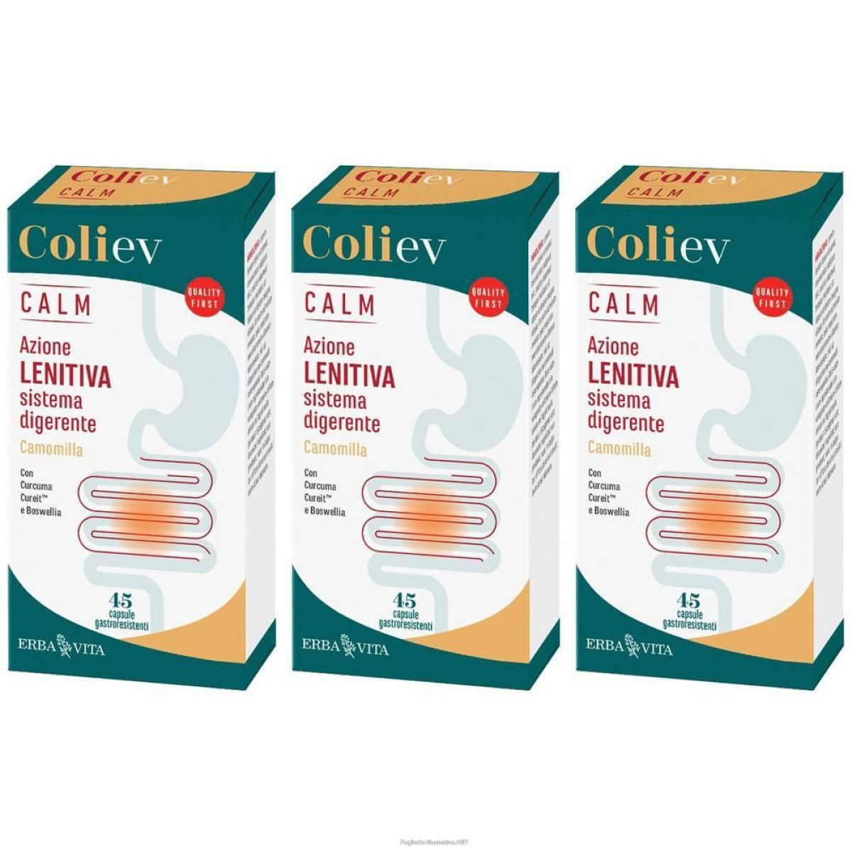 Acquista Online erva vita coliev calm capsule 3x24,75 g e Cerca l'offerta più bassa