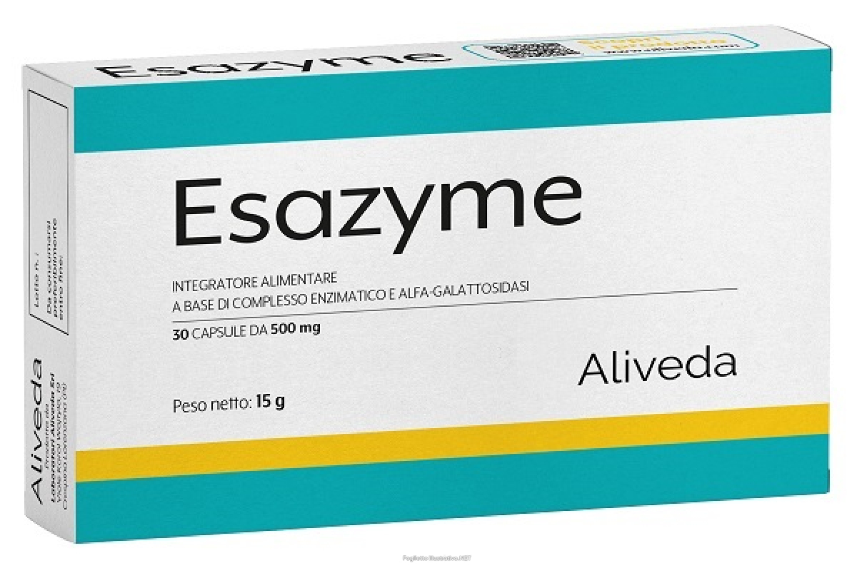 Acquista Online esazyme integratore per l'apparato digerente 30 capsule e Cerca l'offerta più bassa