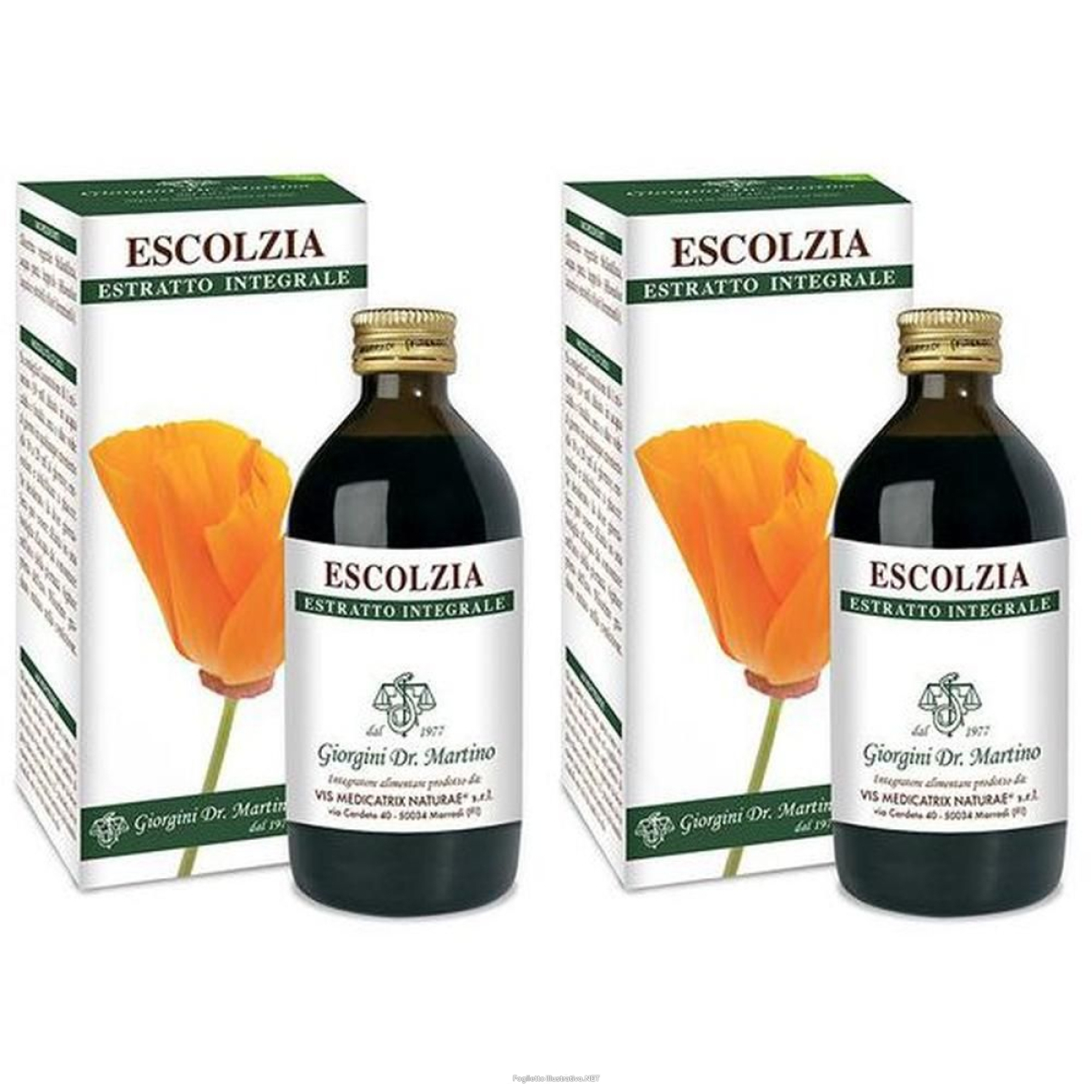 Acquista Online escolzia estratto integrale 200 ml 2x200 ml soluzione orale e Cerca l'offerta più bassa