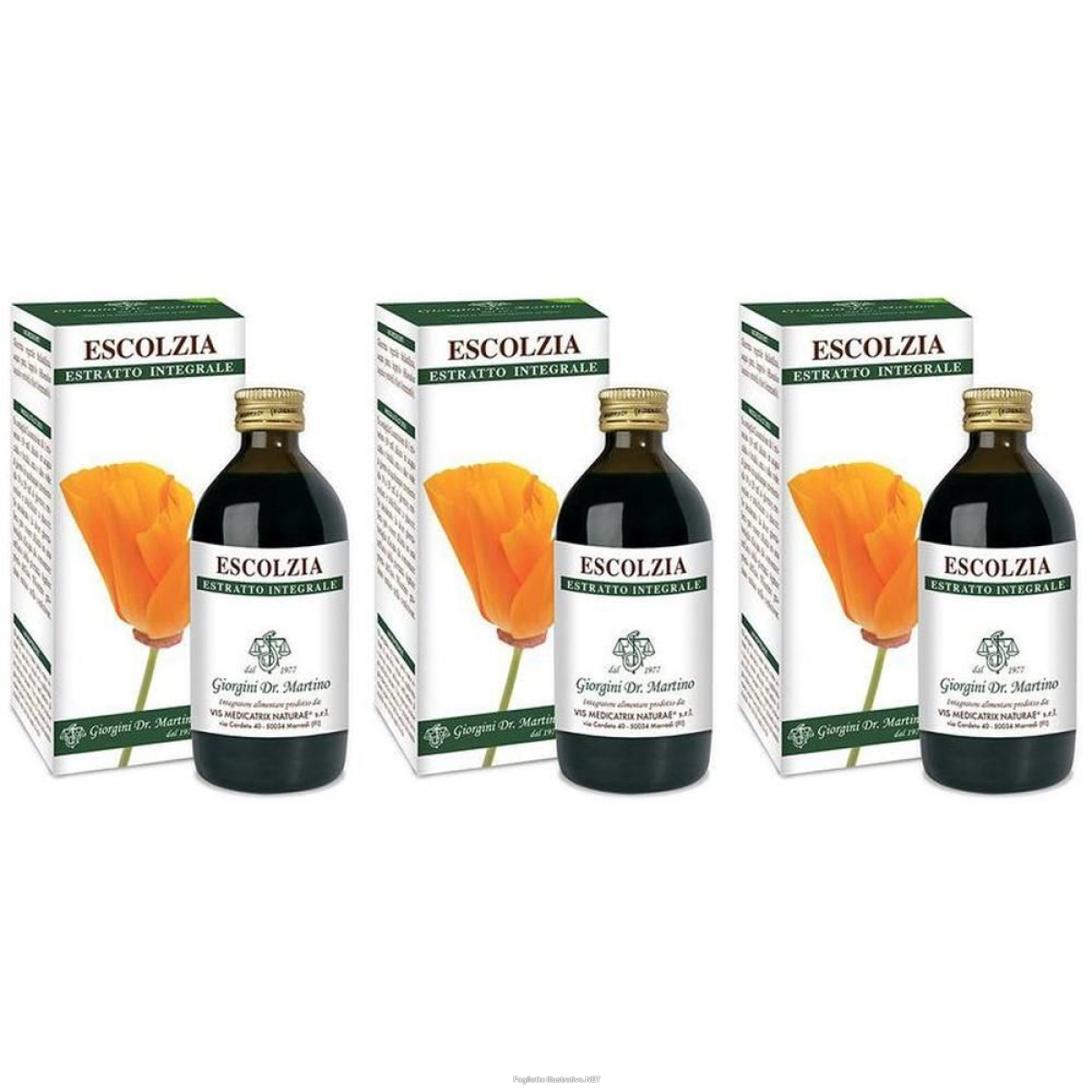 Acquista Online escolzia estratto integrale 200 ml 3x200 ml soluzione orale e Cerca l'offerta più bassa