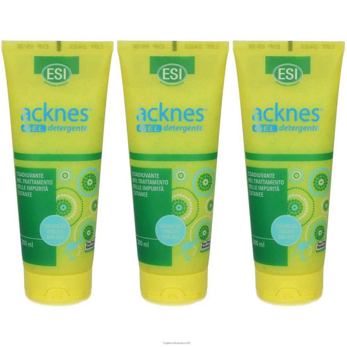 Acquista Online esi acknes gel detergente 3x200 ml e Cerca l'offerta più bassa