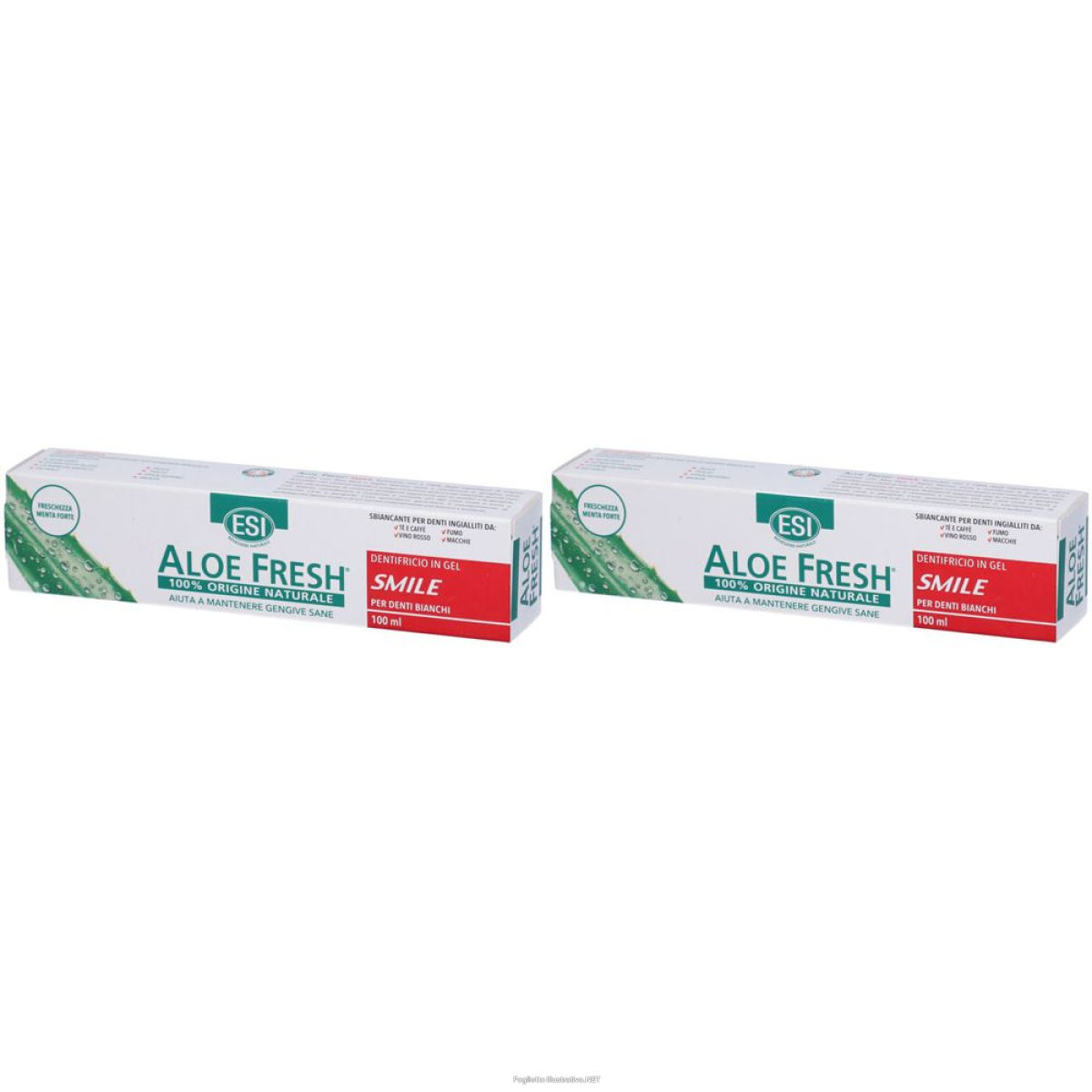 Acquista Online esi aloe fresh smile set da 2 2x100 ml e Cerca l'offerta più bassa