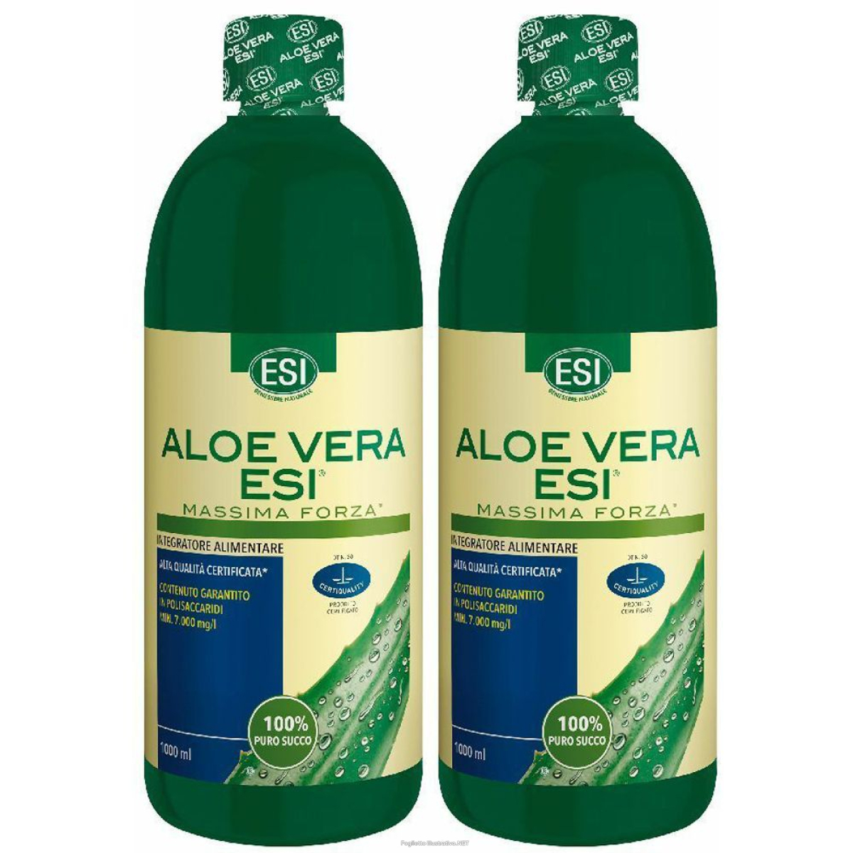 Acquista Online esi® aloe vera massima forza set da 2 2x1000 ml sciroppo e Cerca l'offerta più bassa