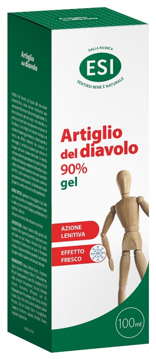Acquista Online Esi artiglio del diavolo 90% gel dermo lenitivo e rinfrescante per il massaggio, 100 ml e Cerca l'offerta più bassa
