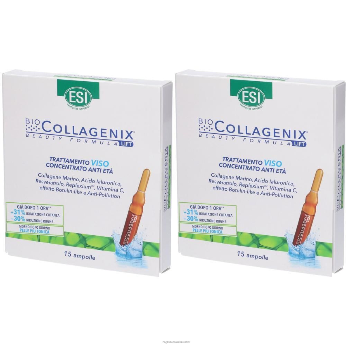 Acquista Online esi biocollagenix trattamento concentrato anti etÃ fiale 2x27 ml fial e Cerca l'offerta più bassa