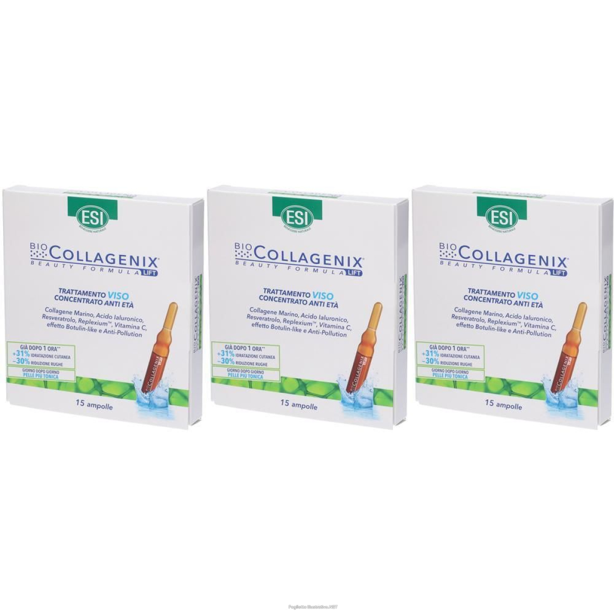 Acquista Online esi biocollagenix trattamento concentrato anti etÃ fiale 3x27 ml fial e Cerca l'offerta più bassa