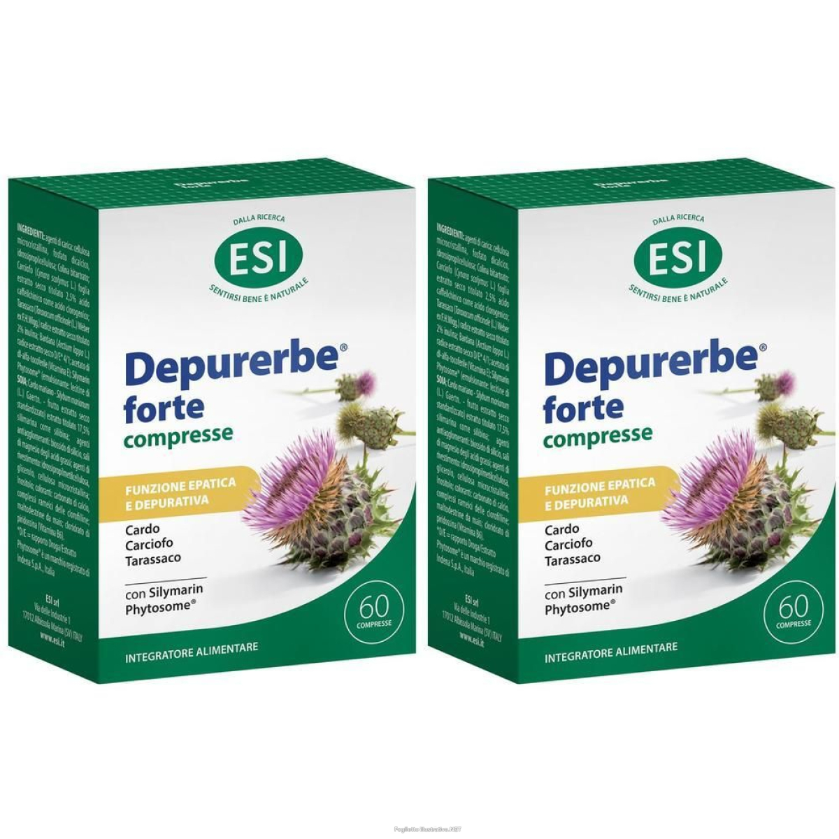 Acquista Online esi depurerbe forte compresse 2x48 g e Cerca l'offerta più bassa