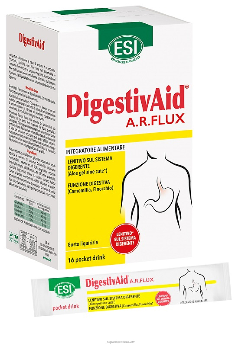 Acquista Online esi - digestivaid a.r.flux confezione 16 pocket drink e Cerca l'offerta più bassa