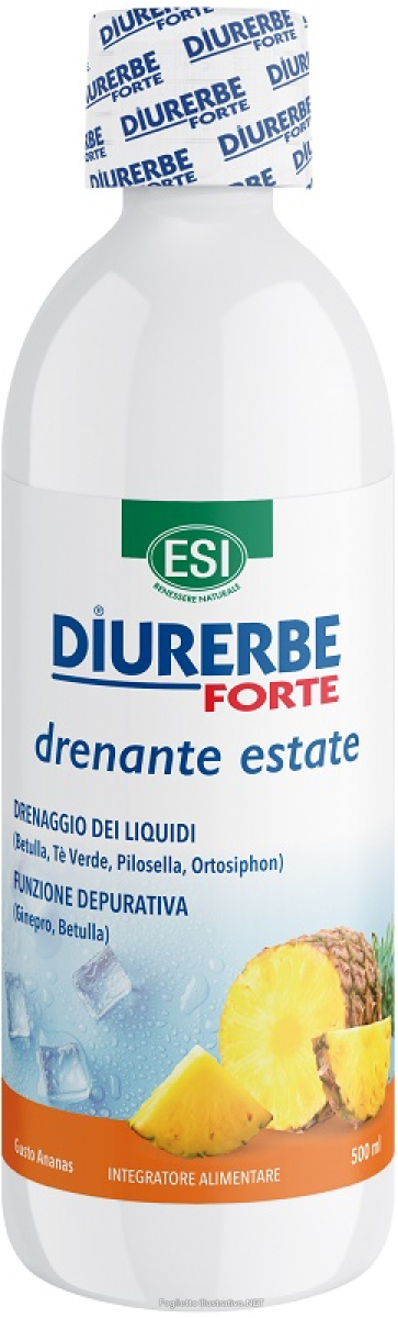 Acquista Online esi diurerbe forte drenante estate ananas bipack 500 ml + 500 ml e Cerca l'offerta più bassa