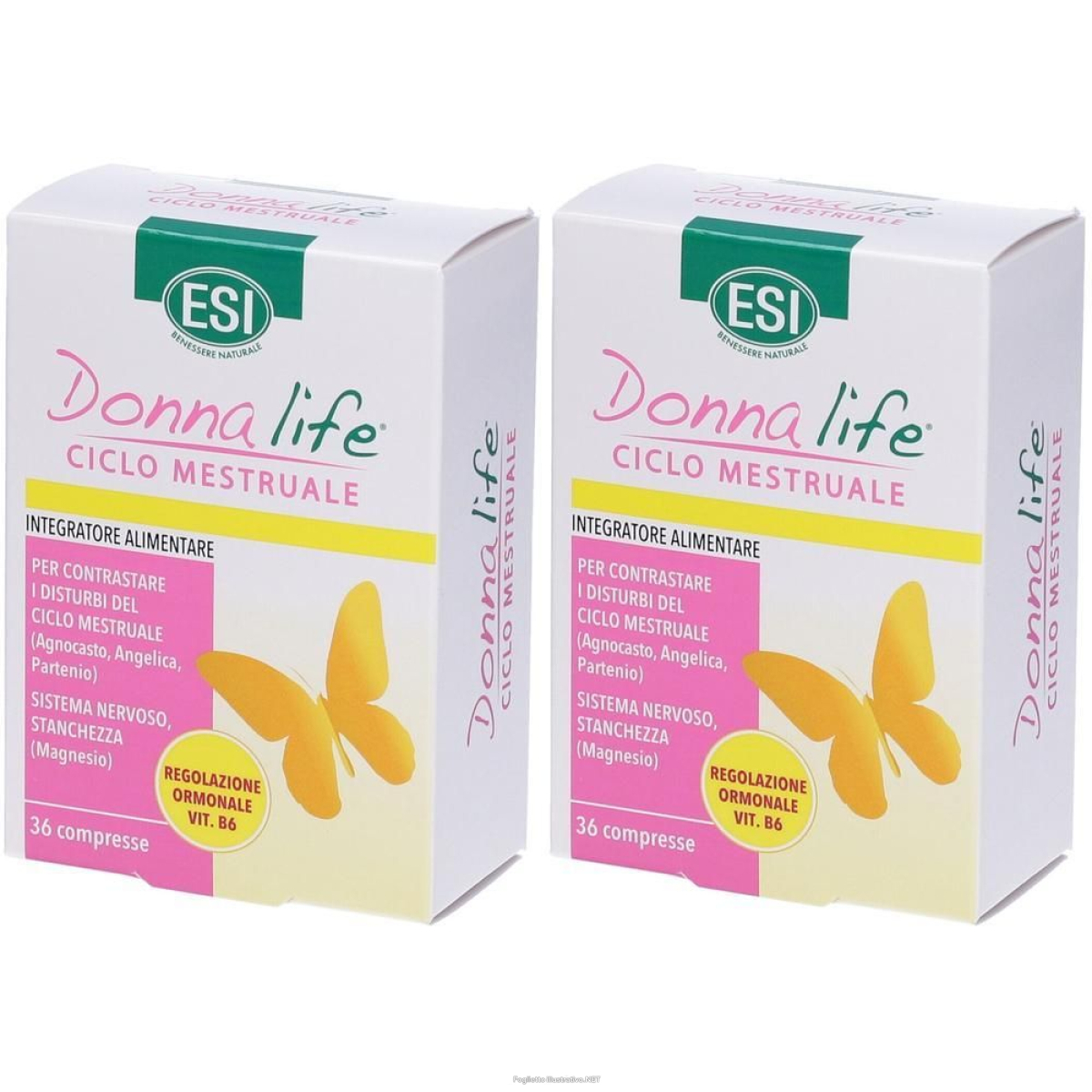 Acquista Online esi donna life ciclo mestruale 2x36 pz compresse e Cerca l'offerta più bassa