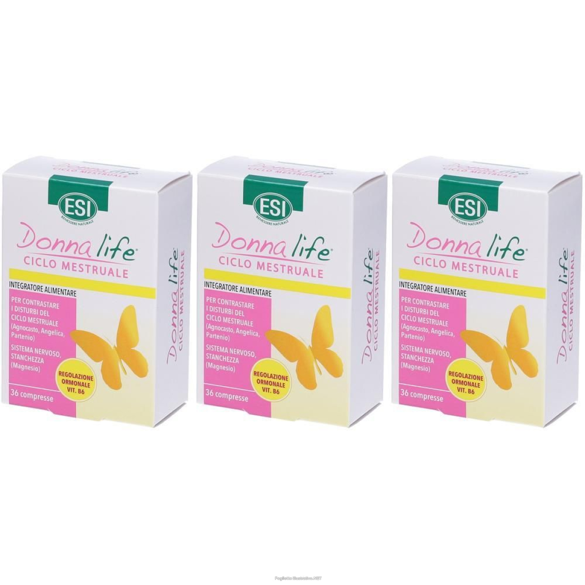Acquista Online esi donna life ciclo mestruale 3x36 pz compresse e Cerca l'offerta più bassa