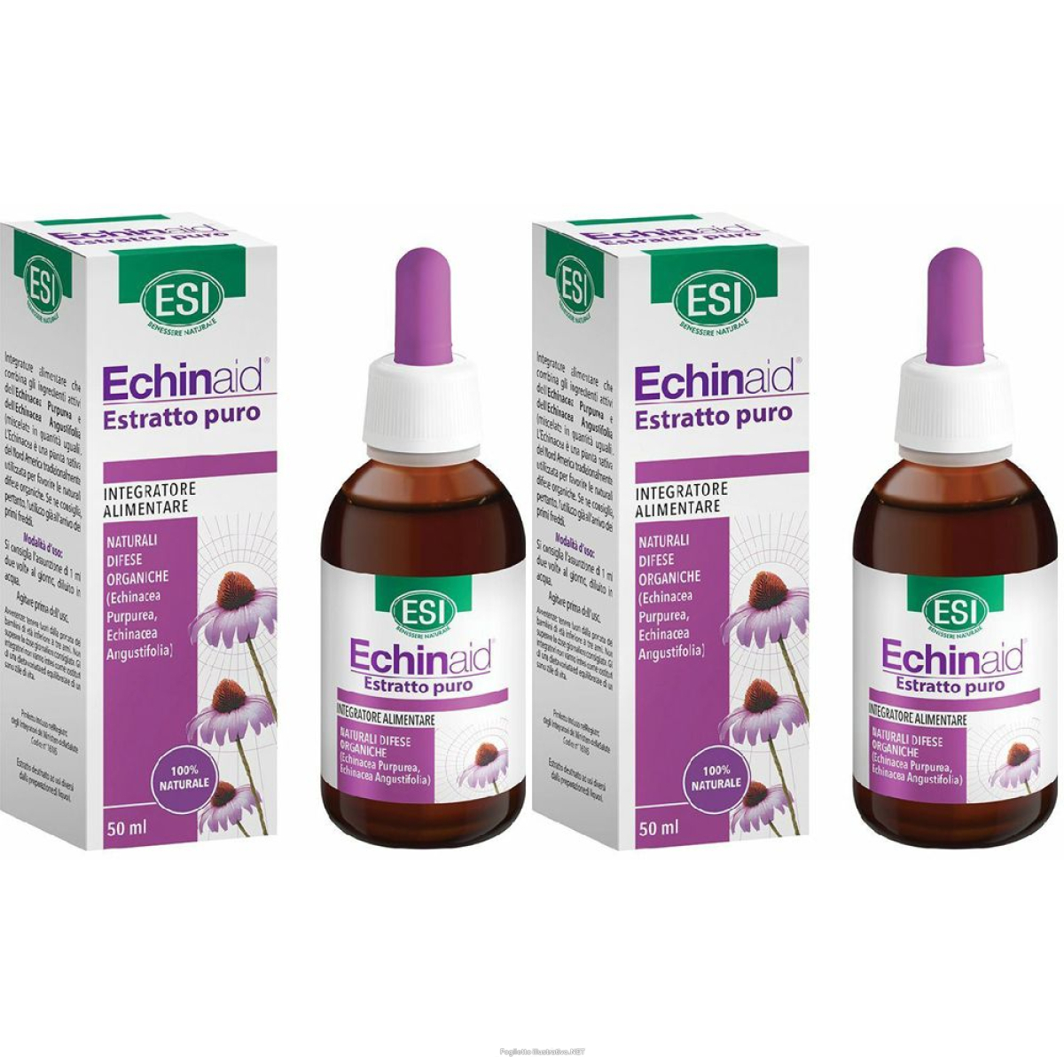 Acquista Online esi echinaid® estratto puro set da 2 2x50 ml soluzione orale e Cerca l'offerta più bassa