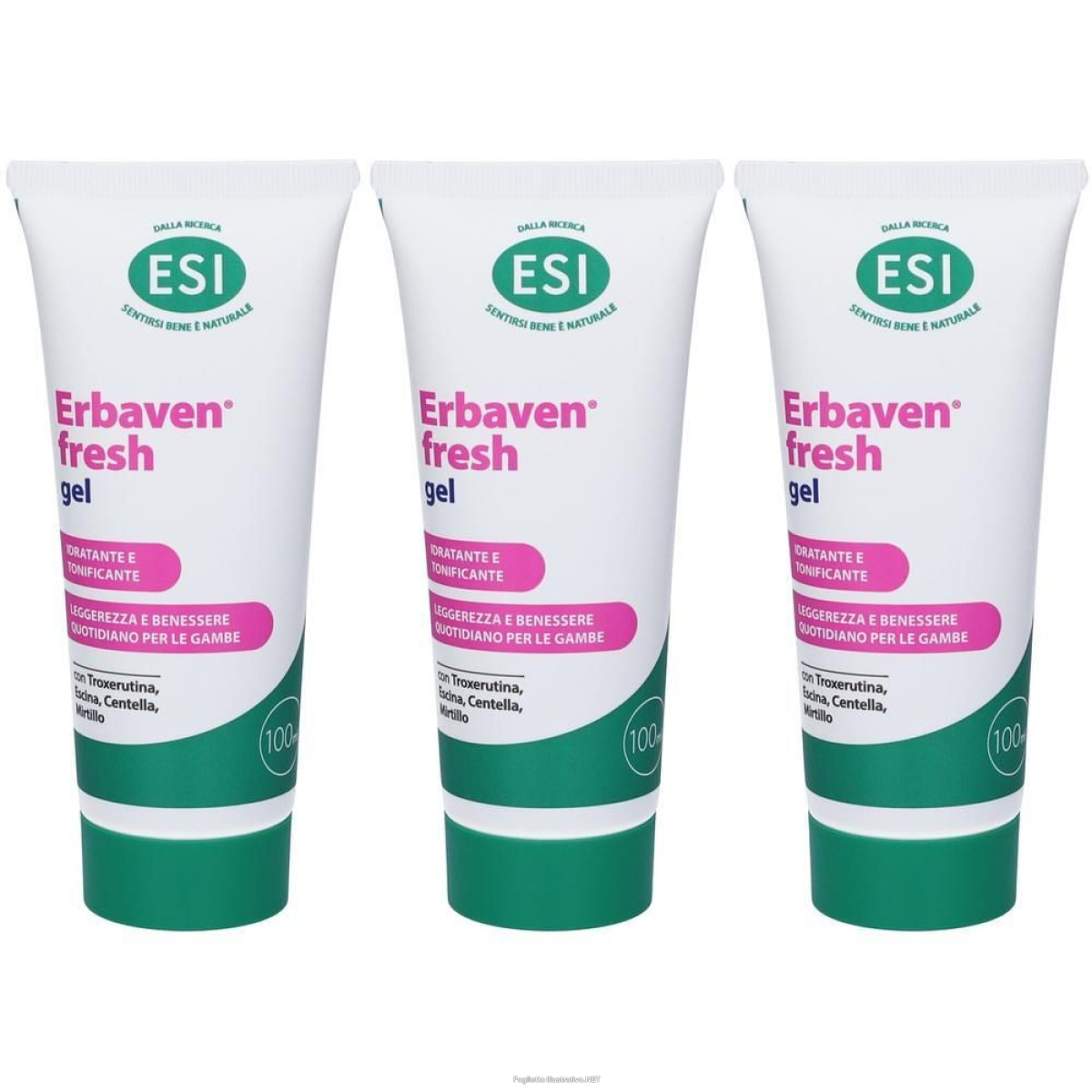 Acquista Online esi erbaven fresh gel 3x100 ml e Cerca l'offerta più bassa