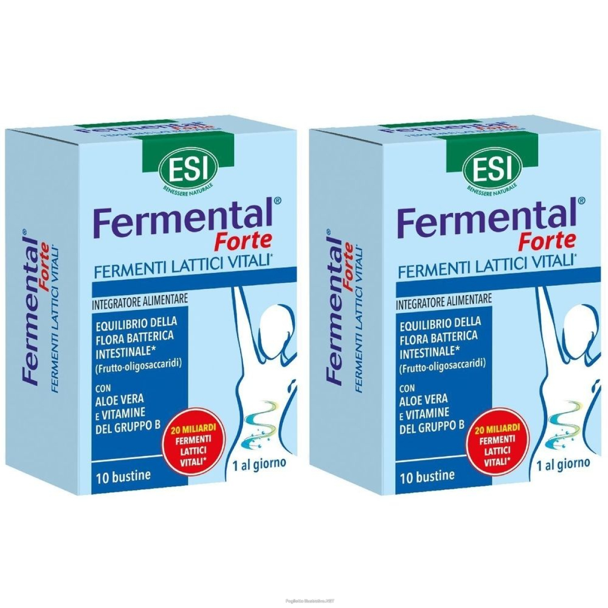 Acquista Online esi fermental forte bustine set da 2 pz bustina e Cerca l'offerta più bassa