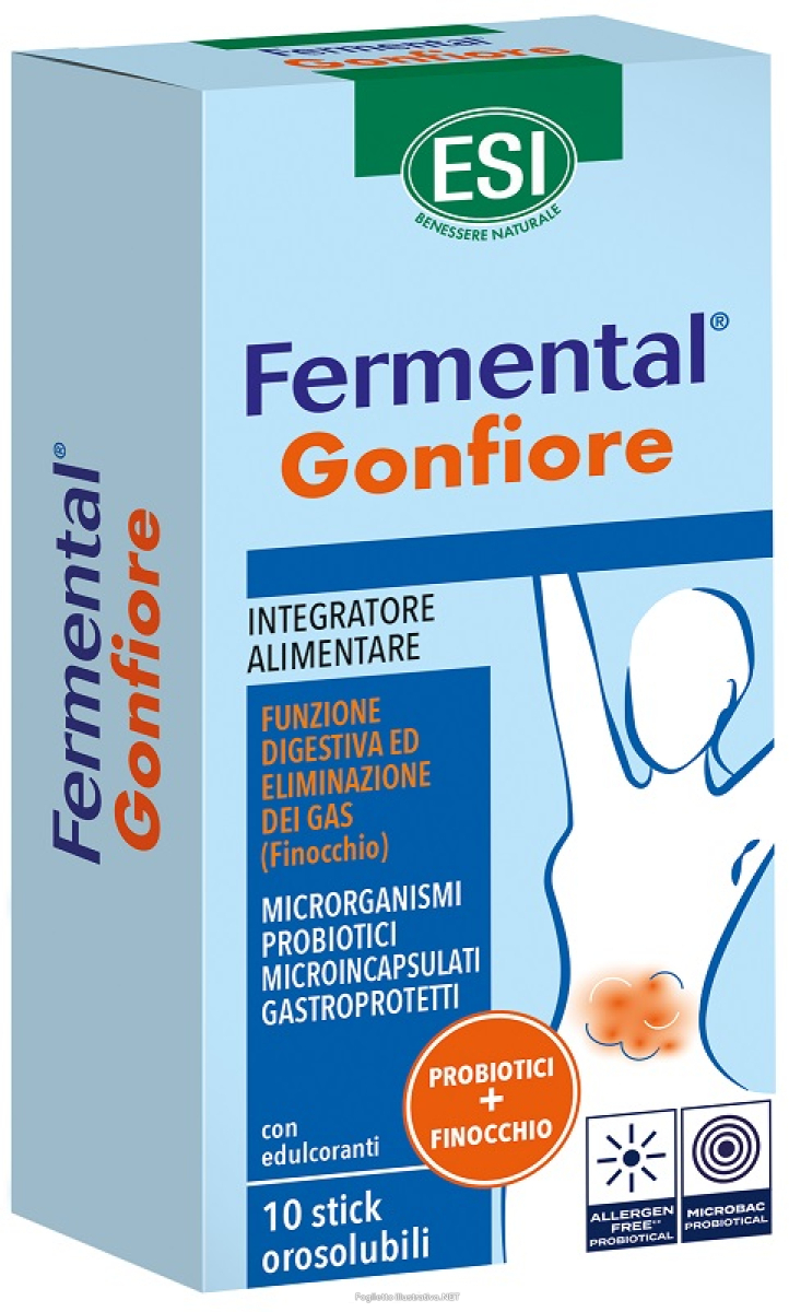 Acquista Online esi fermental gonfiore 10 stick orosolubili e Cerca l'offerta più bassa