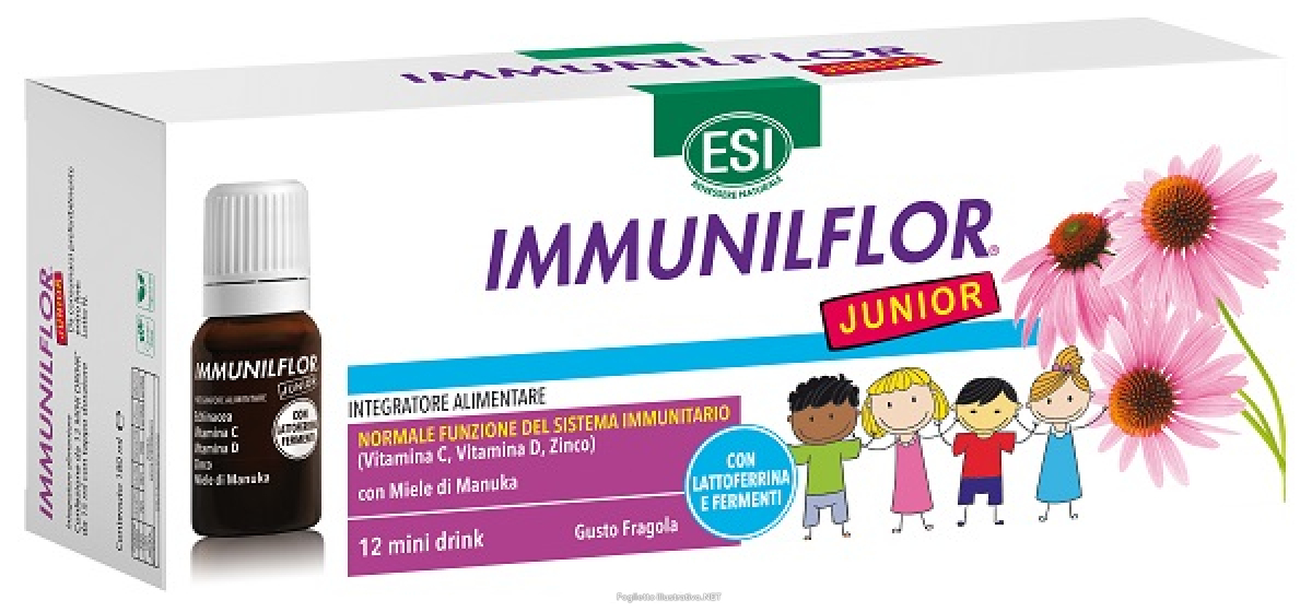 Acquista Online esi immunilflor junior 12 flaconcini mini drink e Cerca l'offerta più bassa