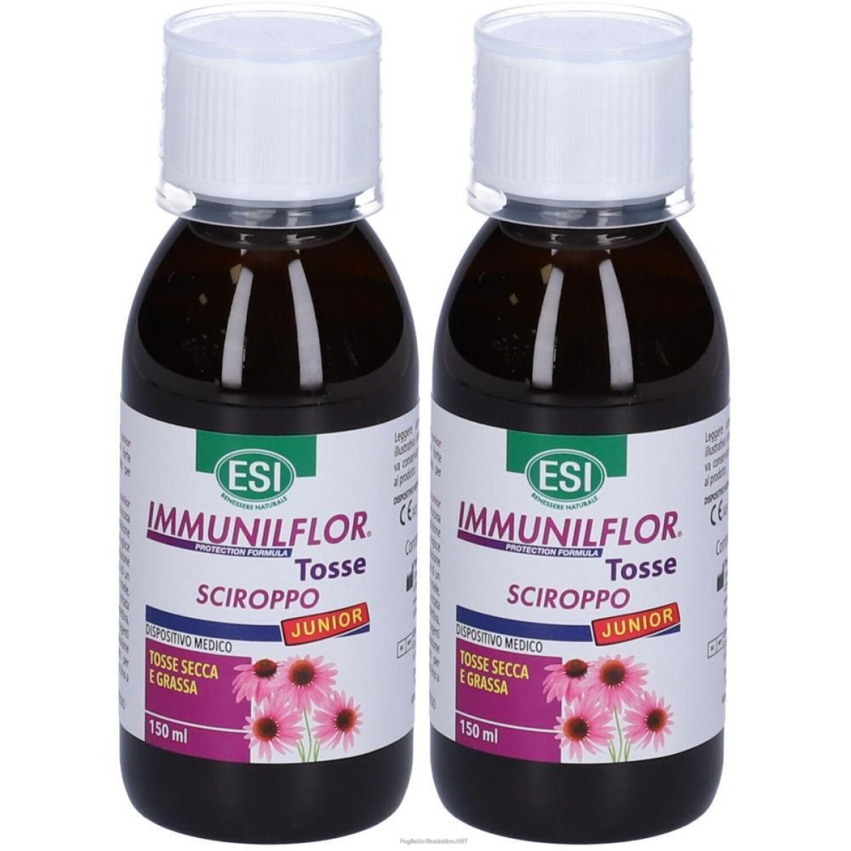 Acquista Online esi immunilflor tosse junior sciroppo 2x150 ml e Cerca l'offerta più bassa