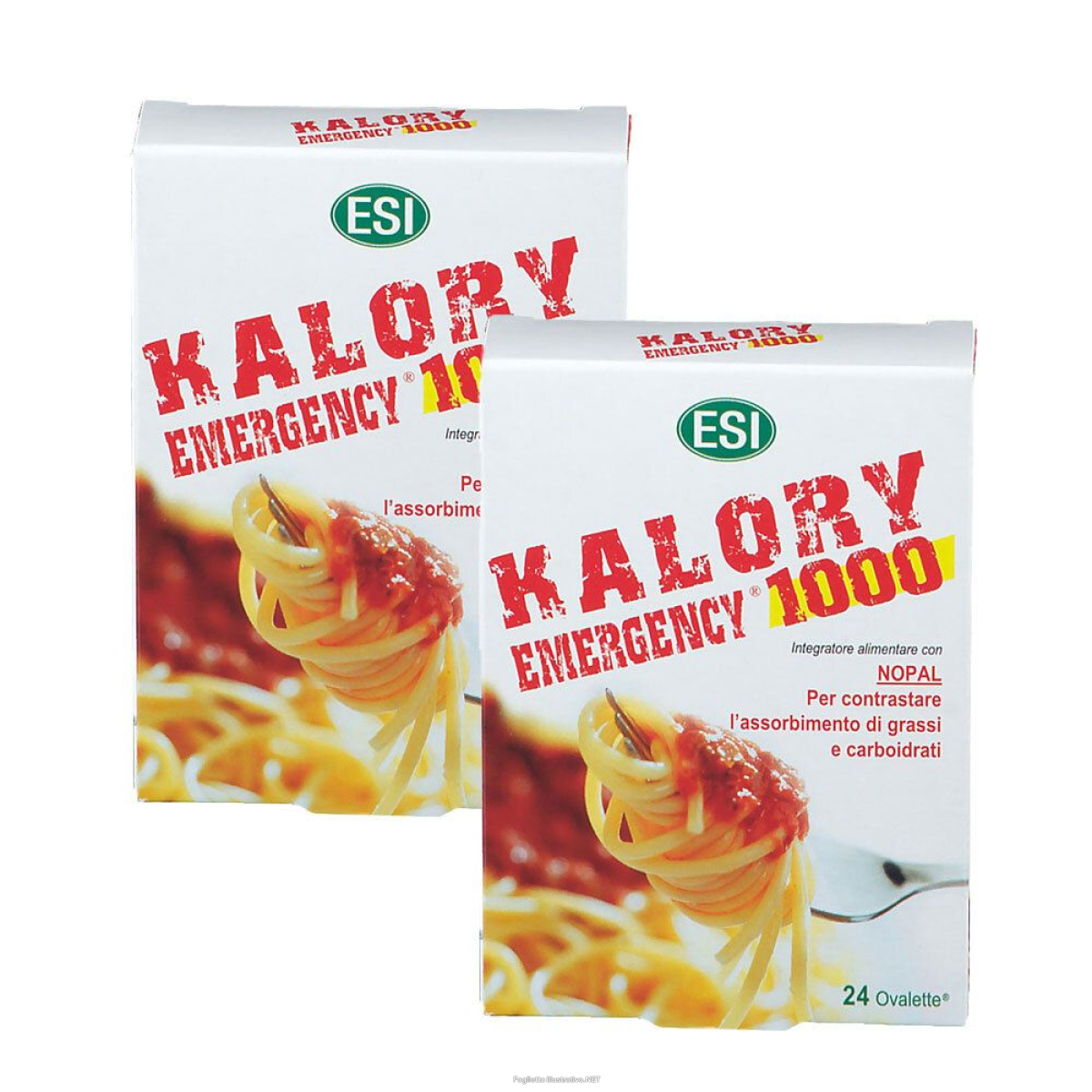 Acquista Online esi kalory emergency 1000 set da 2 2x24 pz compresse e Cerca l'offerta più bassa