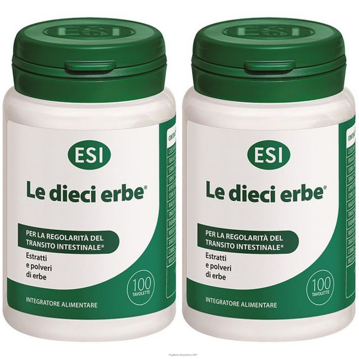 Acquista Online esi le dieci erbe® 100 tavolette set da 2 2x100 pz e Cerca l'offerta più bassa