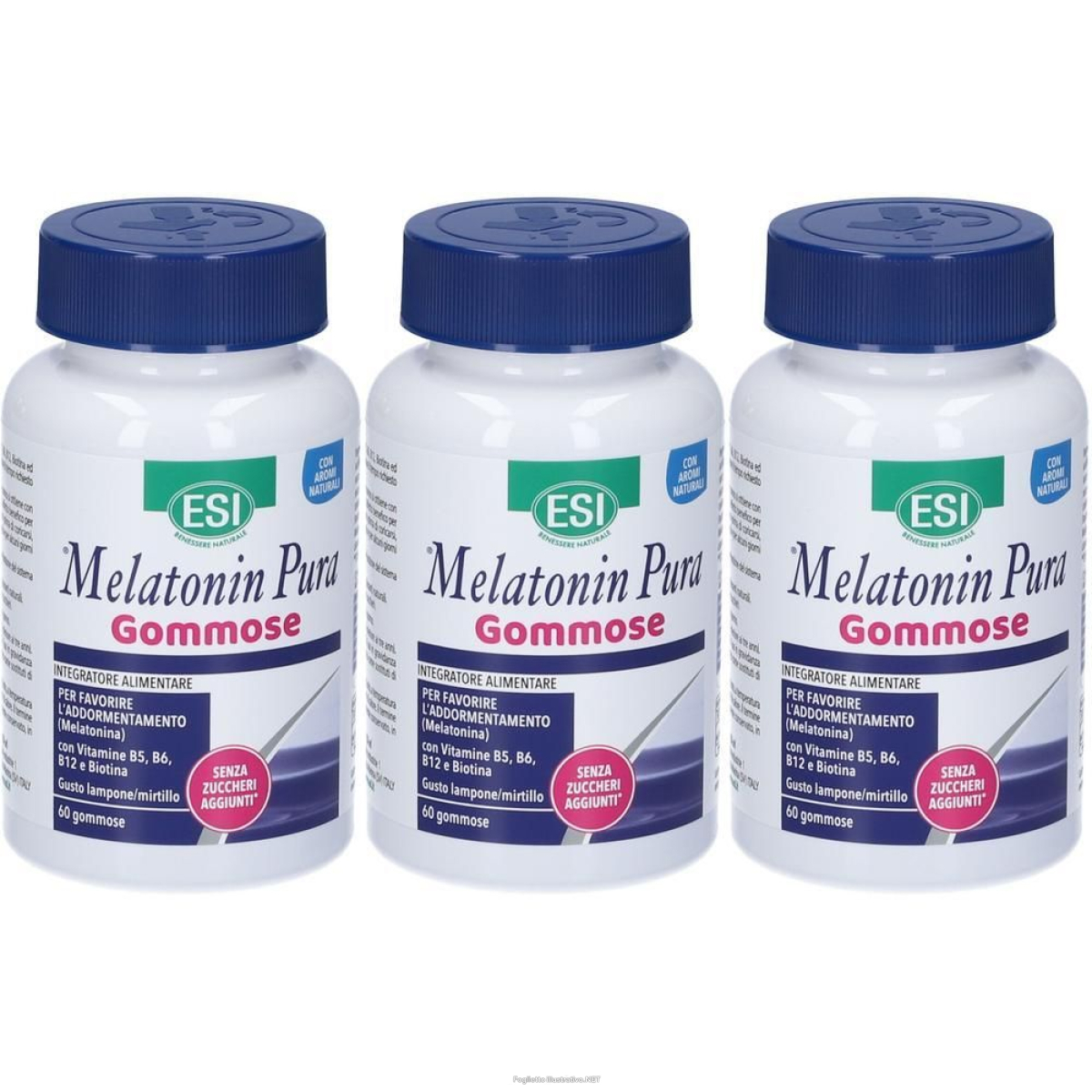 Acquista Online esi melatonin pura 60 gommose 3x162 g caramelle e Cerca l'offerta più bassa