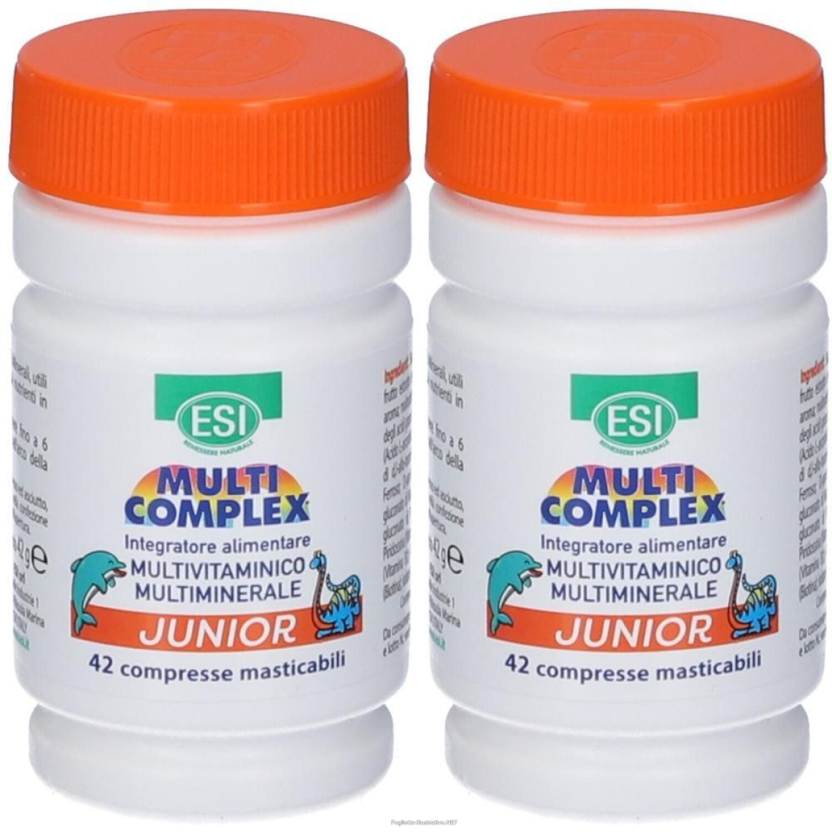 Acquista Online Esi Multi Complex Junior Compresse Masticabili 2x42 g Masticabili e Cerca l'offerta più bassa
