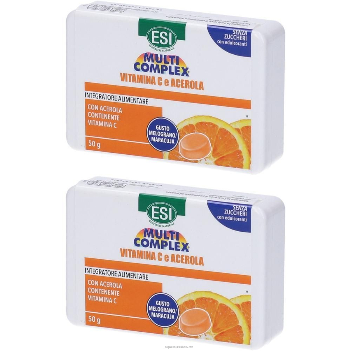 Acquista Online esi multi complex vitamina c e acerola caramelle 2x50 g e Cerca l'offerta più bassa