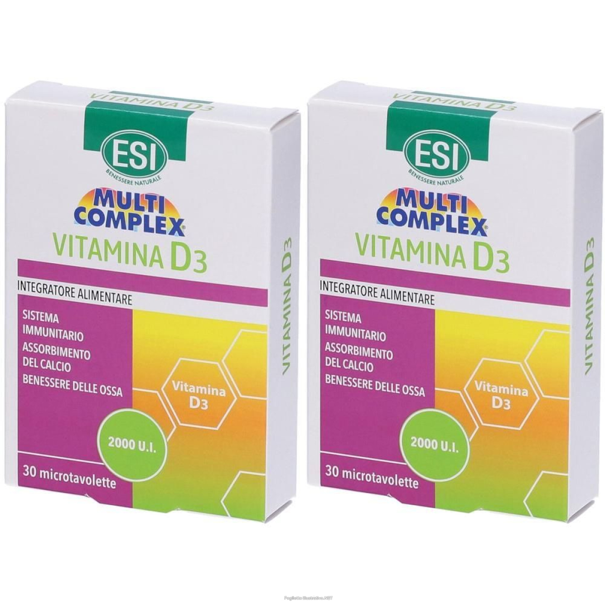 Acquista Online esi multi complex vitamina d3 2x30 pz compresse e Cerca l'offerta più bassa