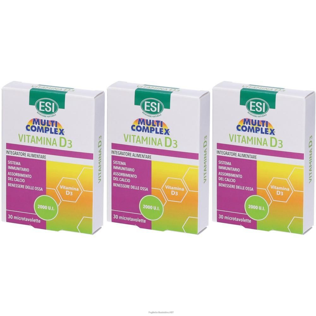 Acquista Online esi multi complex vitamina d3 3x30 pz compresse e Cerca l'offerta più bassa