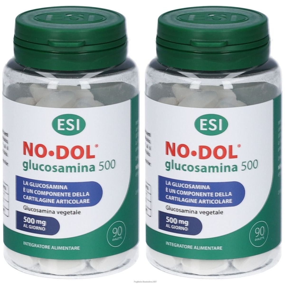 Acquista Online esi no dol glucosamina pura 500 set da 2 2x85,5 g compresse e Cerca l'offerta più bassa