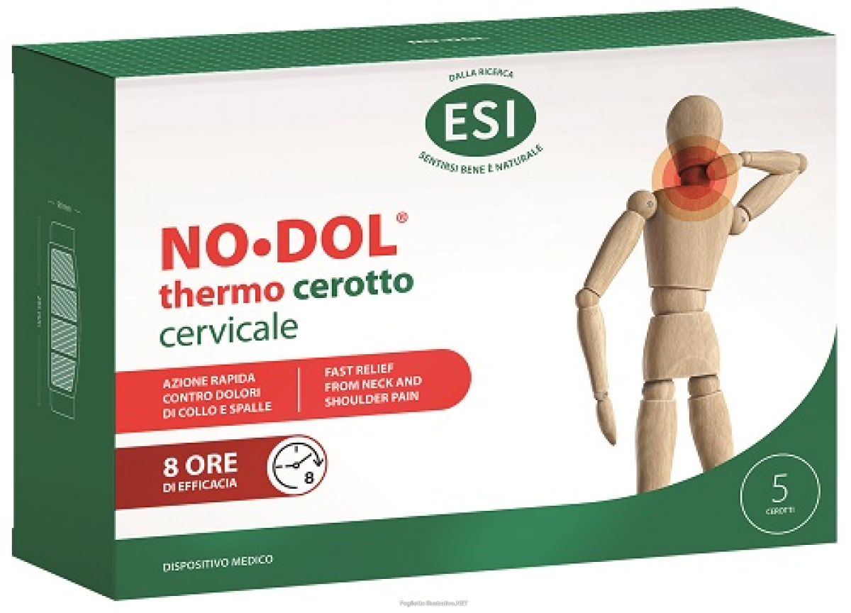 Acquista Online esi no dol thermo cerotto cervicale 5 pezzi e Cerca l'offerta più bassa