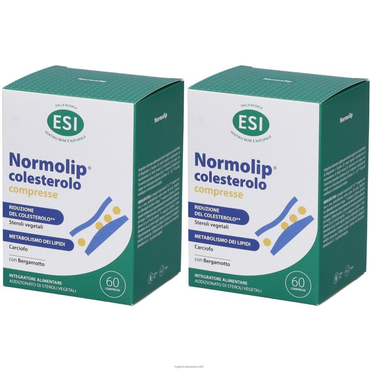 Acquista Online esi normolip colesterolo compresse 2x73,8 g e Cerca l'offerta più bassa