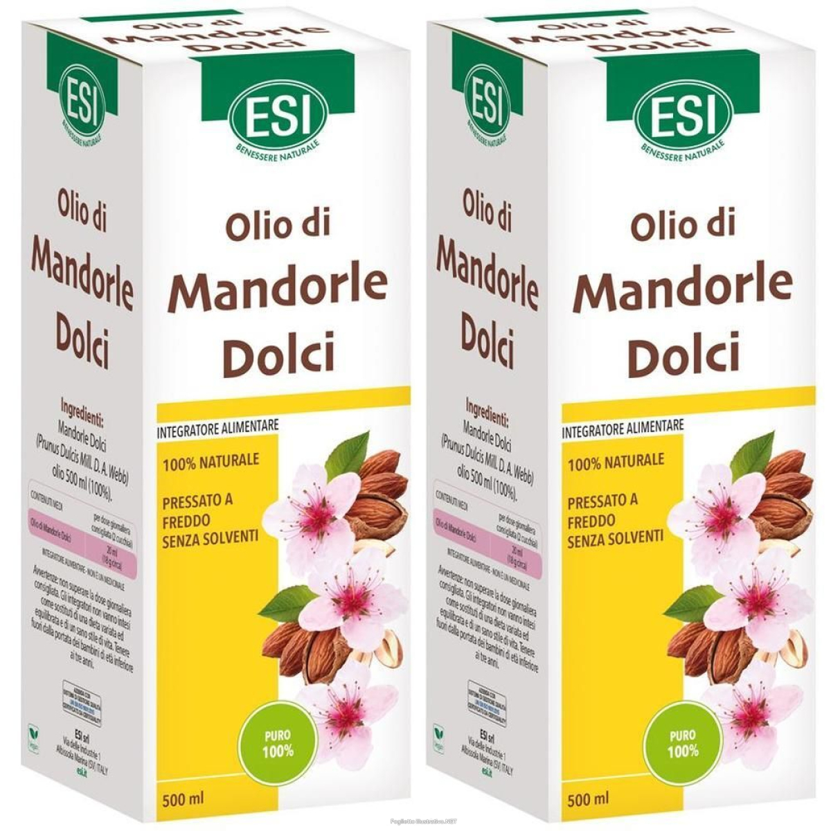 Acquista Online esi olio mandorle dolci 2x100 ml e Cerca l'offerta più bassa