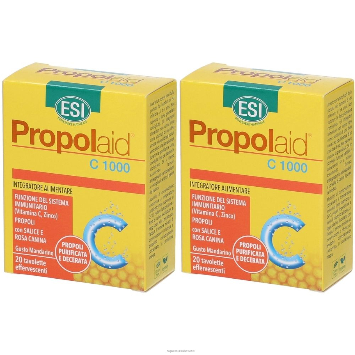Acquista Online esi propolaid® propol c® 1000 set da 2 2x90 g compresse effervescenti e Cerca l'offerta più bassa