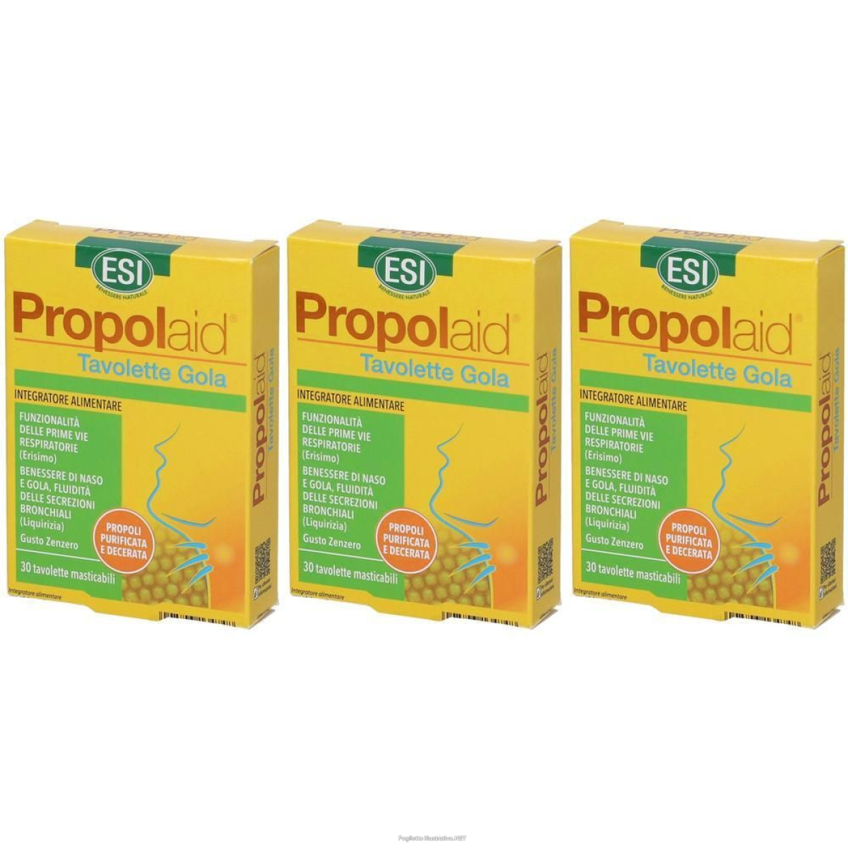 Acquista Online esi propolaid tavolette gola masticabili gusto zenzero 3x29,4 g tavole e Cerca l'offerta più bassa