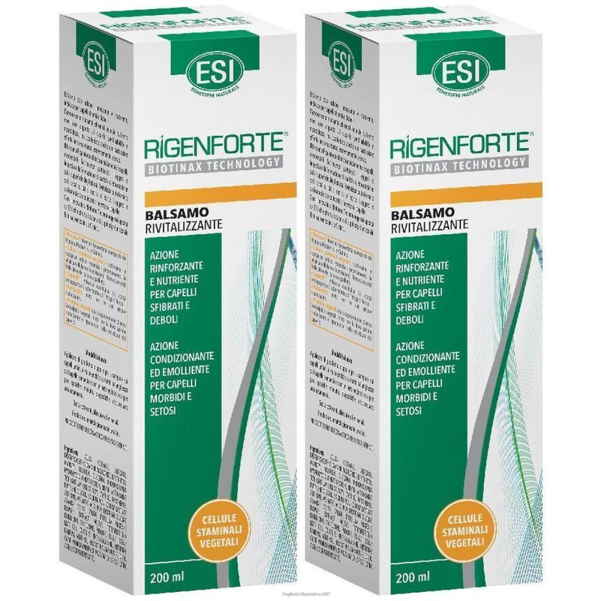 Acquista Online esi rigenforte® balsamo rivitalizzante 2x200 ml per capelli e Cerca l'offerta più bassa