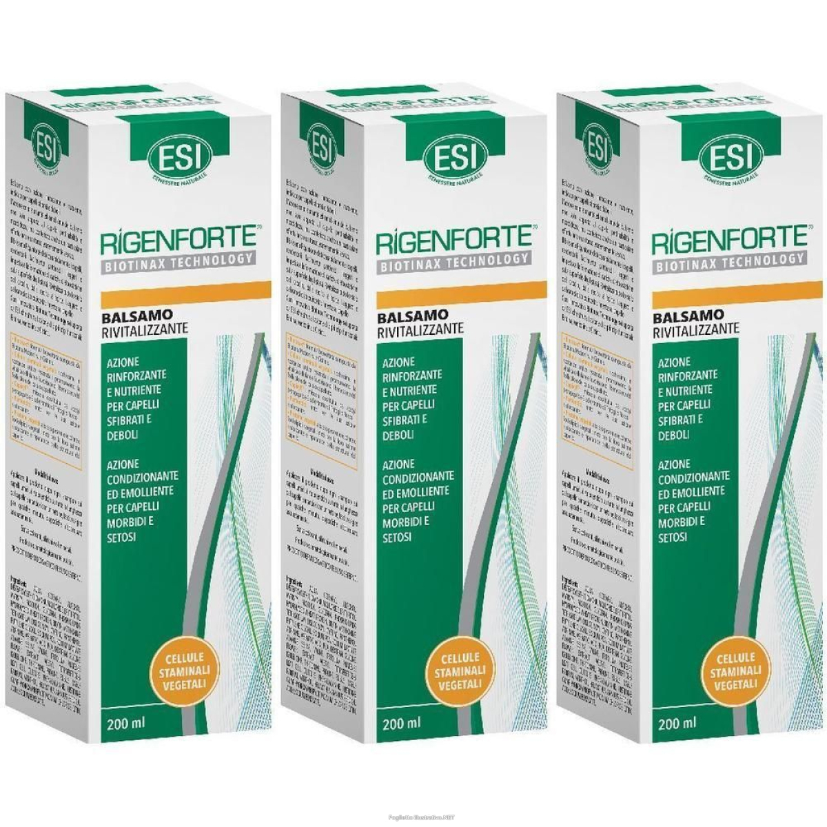 Acquista Online esi rigenforte® balsamo rivitalizzante 3x200 ml per capelli e Cerca l'offerta più bassa