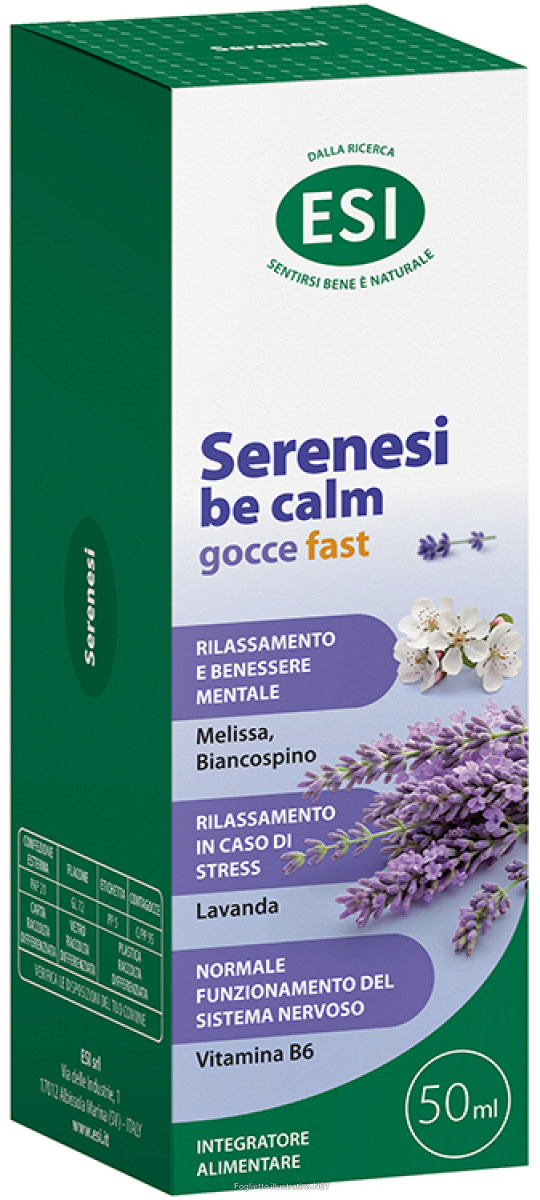 Acquista Online esi serenesi be calm - integratore alimentare in gocce per il rilassamento rapido, 50 ml e Cerca l'offerta più bassa