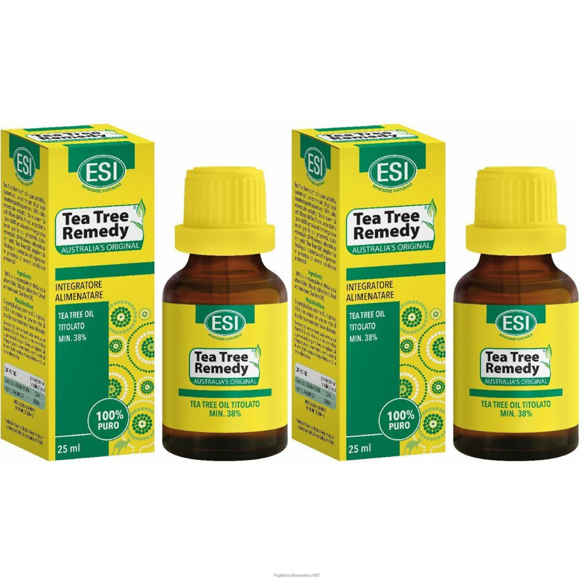 Acquista Online esi tea tree remedy® olio set da 2 2x25 ml essenziale e Cerca l'offerta più bassa