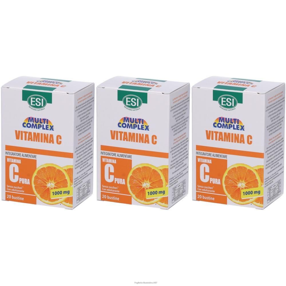 Acquista Online esi vitamina c 3x20x2 g polvere per soluzione orale e Cerca l'offerta più bassa