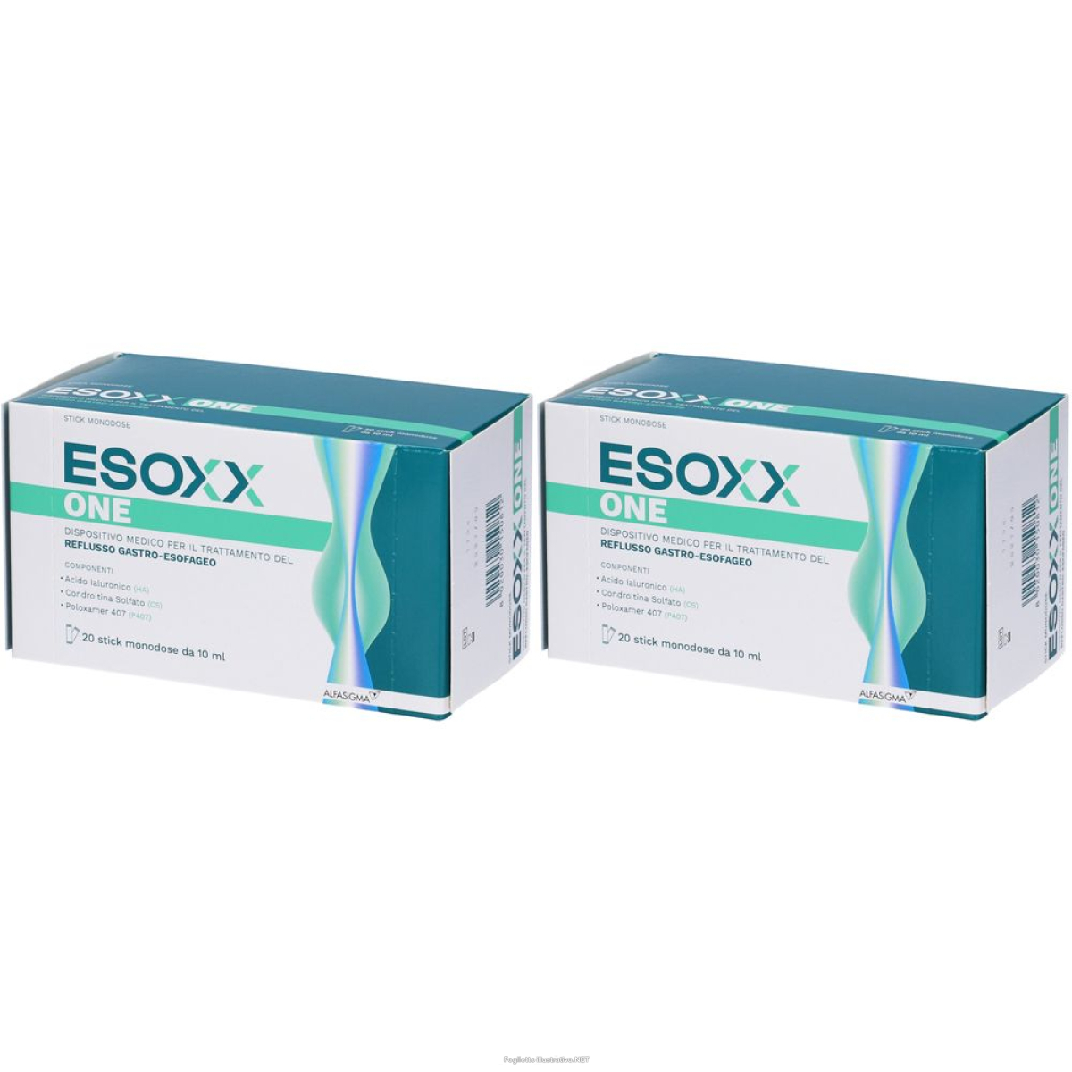 Acquista Online esoxx® one set da 2 2x20x10 ml bustina e Cerca l'offerta più bassa